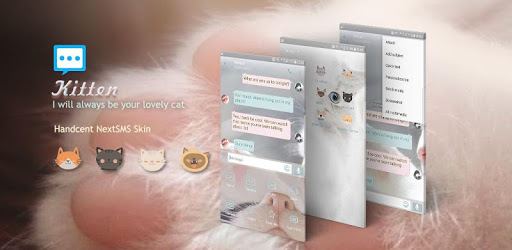 Kitten skin for Next SMS pc screenshot Kitten skin for Next SMS pc screenshot