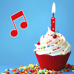 Happy Birthday songs: Name & Photo on cake offline icon
