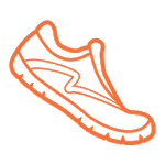 Pedometer & calories counter icon