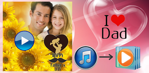 Happy Father's Day Video Maker pc screenshot