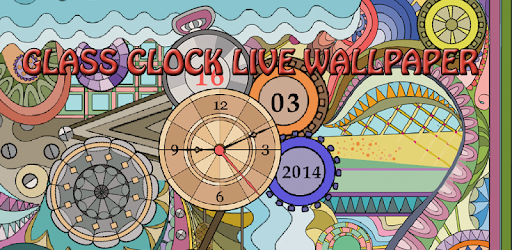 GlassClock Live Wallpaper FREE pc screenshot
