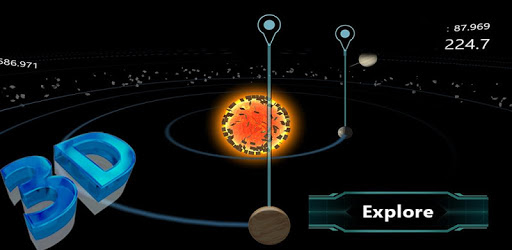 Solar System 3D : Space View Planets pc screenshot Solar System 3D : Space View Planets pc screenshot