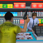 Supermarket Robbery Crime City Real Gangster Games icon