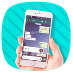 Chat Wallpaper Messaging Background icon