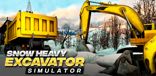 Snow Heavy Excavator Simulator pc screenshot