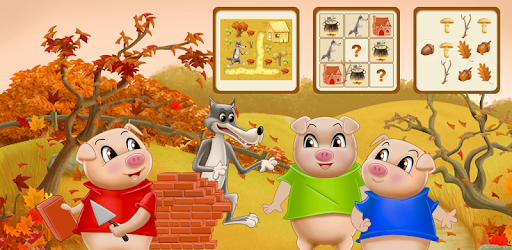 Three Little Pigs - Fairy Tale with Games pc screenshot