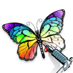 Tattoo Hero - Tattoo Number Coloring icon