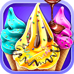 Icecream Cone Cupcake Baking Maker Chef icon