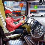 In Highway Truck Driving : Racing on Highway Game icon