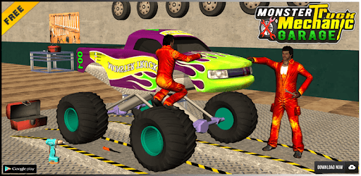 Monster Truck Mechanic Garage pc screenshot