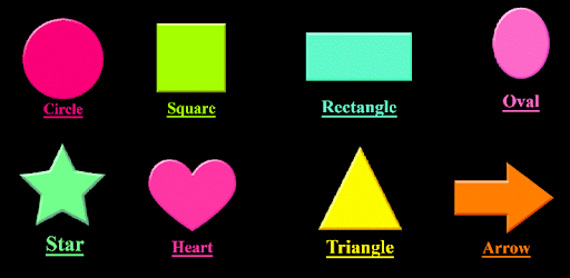 30 Basic shapes names for kids pc screenshot
