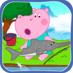 Funny Kids Fishing Games for pc icon