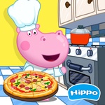 Pizza maker. Cooking for kids icon