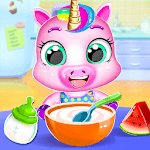 Unicorn Care Nanny Pet House icon
