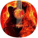 Flaming Guitar - Best Theme icon