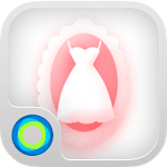Marshmallow Pink Hola Theme icon