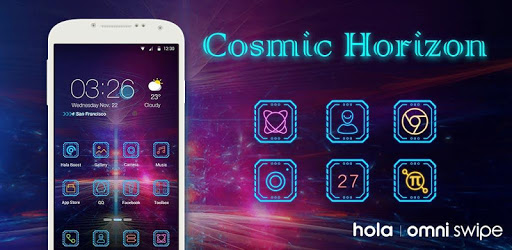 Cosmic Horizon - Hola Theme pc screenshot Cosmic Horizon - Hola Theme pc screenshot