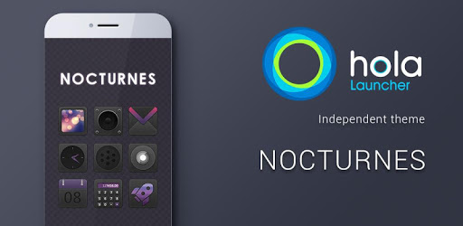 Nocturnes Hola Launcher Theme pc screenshot Nocturnes Hola Launcher Theme pc screenshot