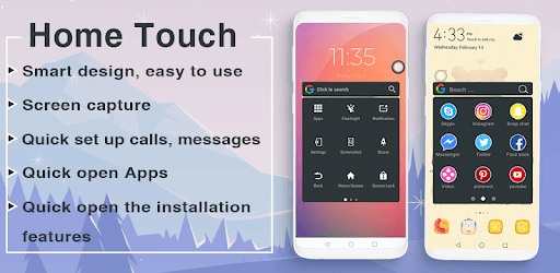 HomeTouch - Easy Touch & Assistive Touch pc screenshot HomeTouch - Easy Touch & Assistive Touch pc screenshot
