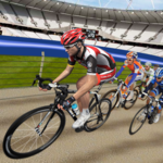 Track Cycling BMX Anticlock Bicycle Race icon