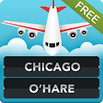 FLIGHTS Chicago O Hare Airport icon