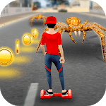 Hoverboard Racing Spider Attack icon