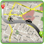 GPS Route Finder Exact Navigation Driving Live Map for pc icon