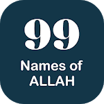 99 Names of Allah in Arabic and English. icon