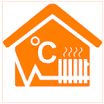 Room heat icon