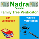 Nadra Family Tree Verification icon