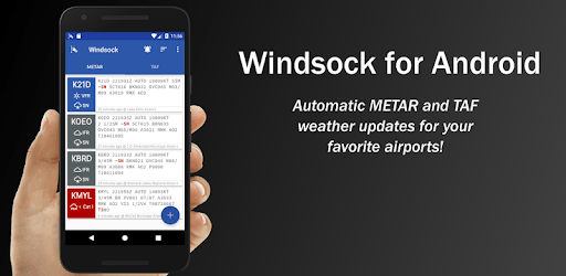 Windsock - Automatic METAR/TAF pc screenshot Windsock - Automatic METAR/TAF pc screenshot