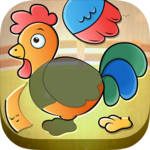 Toddler Kids puzzle - Animals icon