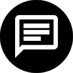 MaterialBlack－KakaoTalk Theme icon