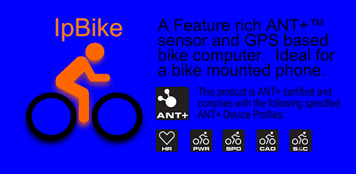 IpBike ANT+™ Bike Computer pc screenshot IpBike ANT+™ Bike Computer pc screenshot