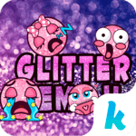 Glitter Emoji Stickers for Chatting (Add Stickers) for pc icon Glitter Emoji Stickers for Chatting (Add Stickers) for pc icon