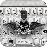 Black Silver Keyboard Cool Theme icon