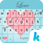 Pink Love Keyboard Theme icon