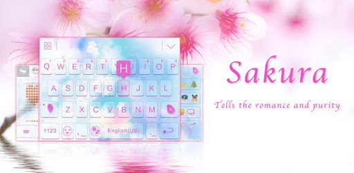 Charming Sakura Keyboard Theme pc screenshot Charming Sakura Keyboard Theme pc screenshot