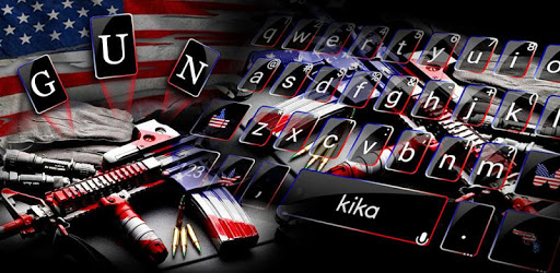 American Gun Keyboard Theme pc screenshot
