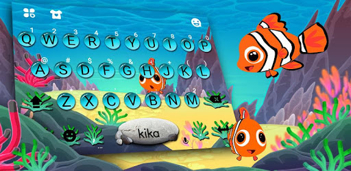 Animated Crown Fish Keyboard Theme pc screenshot Animated Crown Fish Keyboard Theme pc screenshot