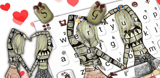 Best Friend Heart Keyboard Theme pc screenshot Best Friend Heart Keyboard Theme pc screenshot