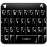 Black Business Keyboard icon