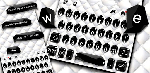 Black White Business Keyboard Theme pc screenshot Black White Business Keyboard Theme pc screenshot