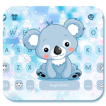 Cartoon Koala Keyboard Theme icon