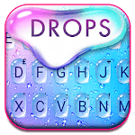 Colorful Raindrops Water Keyboard Theme icon