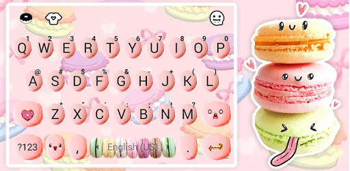 Colorful Sugar Macaroons Keyboard Theme pc screenshot Colorful Sugar Macaroons Keyboard Theme pc screenshot