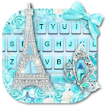 Diamond Paris Butterfly Keyboard Theme icon