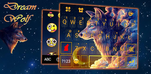 Dreamer Wolf Keyboard Theme pc screenshot Dreamer Wolf Keyboard Theme pc screenshot