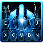 Electric Lightning Power Keyboard Theme for pc icon
