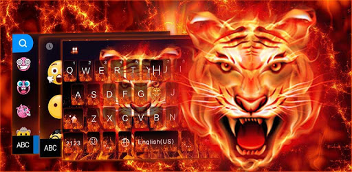 Cruel Tiger 3D Keyboard Theme pc screenshot Cruel Tiger 3D Keyboard Theme pc screenshot